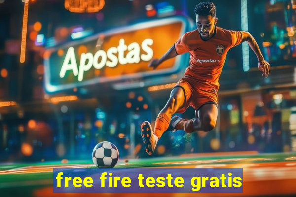 free fire teste gratis